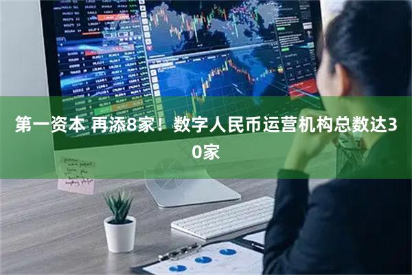 第一资本 再添8家！数字人民币运营机构总数达30家